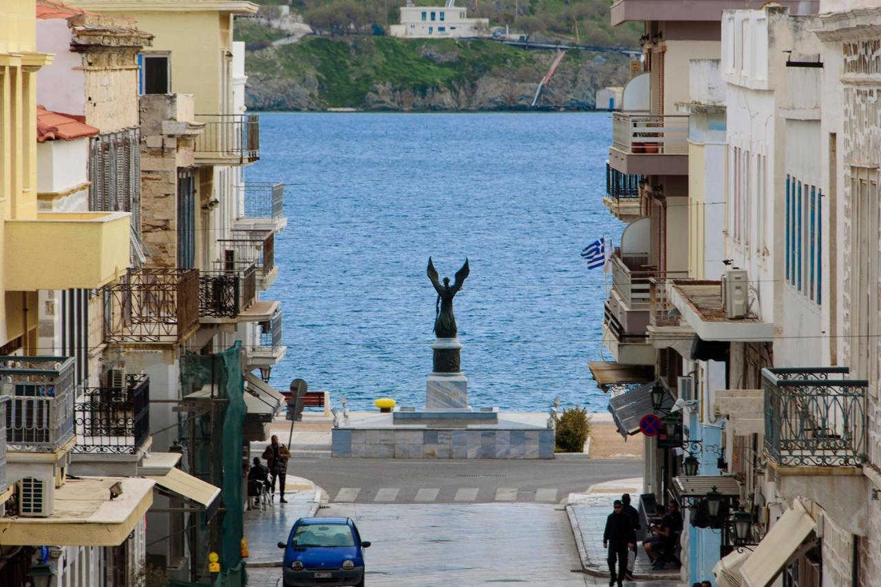 Mother'S House In Syros Aegean Sea Poszidonía Kültér fotó
