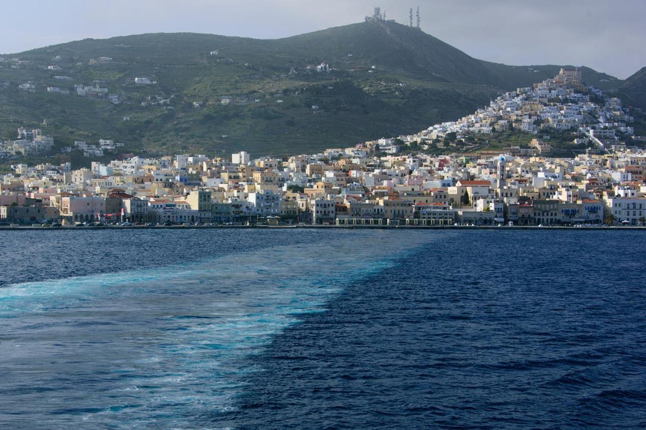 Mother'S House In Syros Aegean Sea Poszidonía Kültér fotó